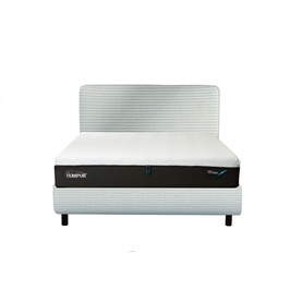 Arc Adjustable Disc King Bed with Form Headboard Pearl Grey