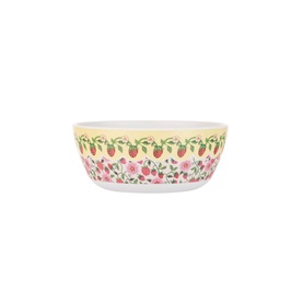 Set of 4 Strawberry Melamine Cereal Bowls