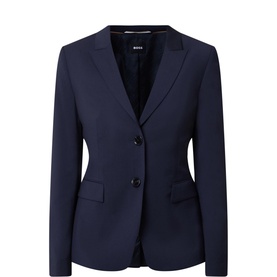 Juleah Single-Breasted Blazer