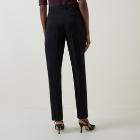 Tilunah Mid-Rise Slim Leg Trousers