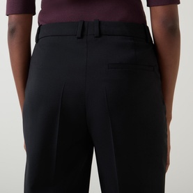 Tilunah Mid-Rise Slim Leg Trousers