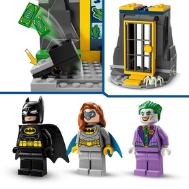 The Batcave&trade; with Batman&trade;, Batgirl&trade; and The Joker&trade;