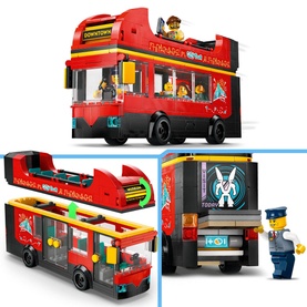 City Double-Decker Sightseeing Bus
