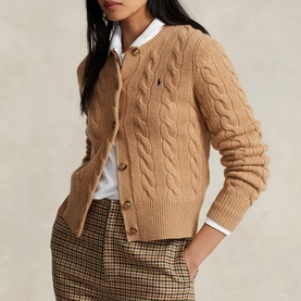 Cable-Knit Cardigan