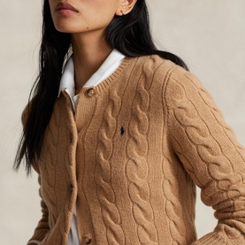 Cable-Knit Cardigan