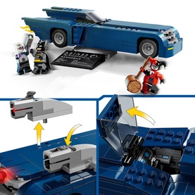 Batman&trade; With The Batmobile&trade; versus Harley Quinn&trade; And Mr. Freeze&trade;