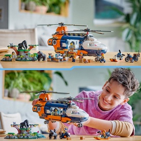 Jungle Explorer Helicopter at Base Camp