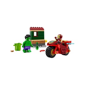 Marvel Iron Man with Bike and The Hulk