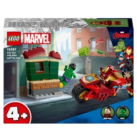 Marvel Iron Man with Bike and The Hulk