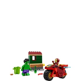 Marvel Iron Man with Bike and The Hulk