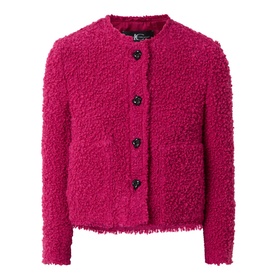 Boucl&eacute; Tweed Cropped Jacket