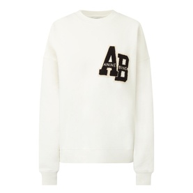 Miles Letterman Oversized Sweatshirt