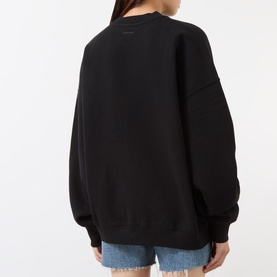Miles Letterman Oversized Sweatshirt