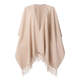 Fringed-Hem Shawl