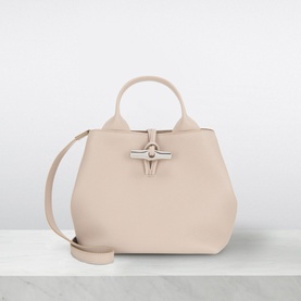 Le Roseau Medium Leather Crossbody Bag