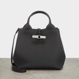 Le Roseau Medium Leather Crossbody Bag