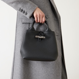 Le Roseau Medium Leather Crossbody Bag