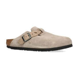Boston Braided Suede Clogs