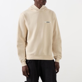 Gros Grain Logo Hoodie