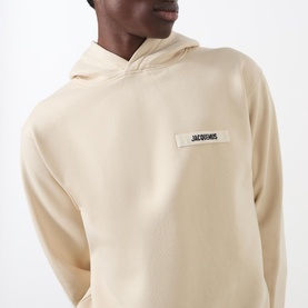 Gros Grain Logo Hoodie