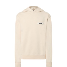 Gros Grain Logo Hoodie