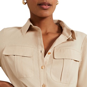 Willow Belted Shirt Dress