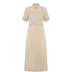Willow Belted Shirt Dress