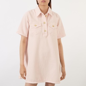 Heavy Denim Mini Dress