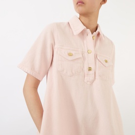 Heavy Denim Mini Dress