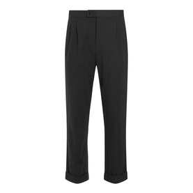 Helm Tapered-Leg Cropped Trousers