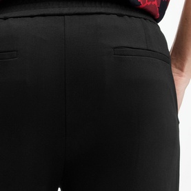 Helm Tapered-Leg Cropped Trousers