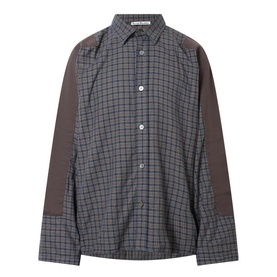Check Elbow-Patch Shirt