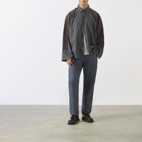 Check Elbow-Patch Shirt