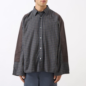 Check Elbow-Patch Shirt