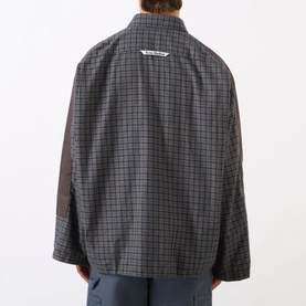 Check Elbow-Patch Shirt