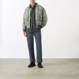 Check Elbow-Patch Shirt
