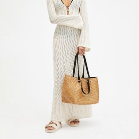 Allington Straw Tote Bag