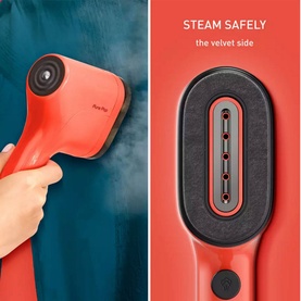 Pure Pop Vertical Steam Coral Red