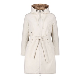 Quilt-Lined Belted Jacket