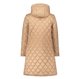 Quilt-Lined Belted Jacket