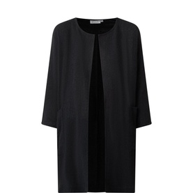 Jarmis Draped Open-Front Jacket