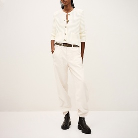 Gaspard Rib Knit Cardigan