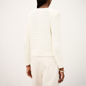 Gaspard Rib Knit Cardigan