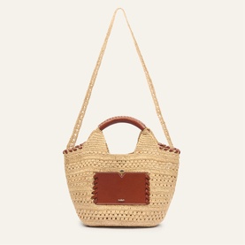 Ara Raffia Tote Bag
