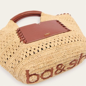 Ara Raffia Tote Bag