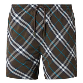 Check Swim Shorts