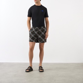 Check Swim Shorts