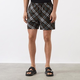 Check Swim Shorts