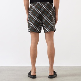 Check Swim Shorts