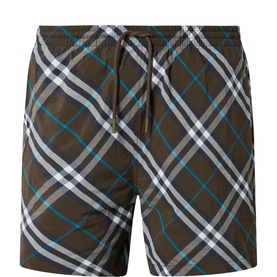 Check Swim Shorts